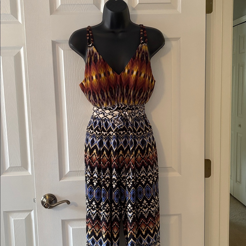 Beautiful Batik Print Jumpsuit!